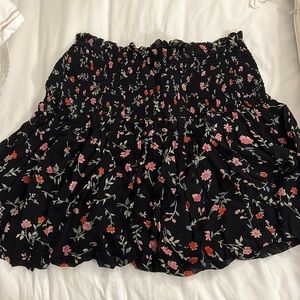 Ganni floral mini skirt size 40/L
